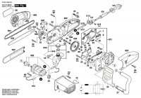 Bosch 3 600 H36 F01 Ake 40-19 S Chain Saw 230 V / Eu Spare Parts